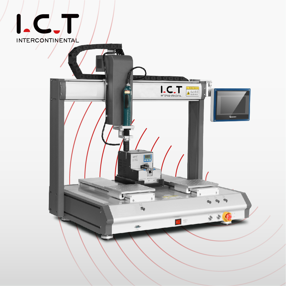 I.C.T-SCR540 |Unità robot a vite di fissaggio in linea con fissaggio automatico desktop 