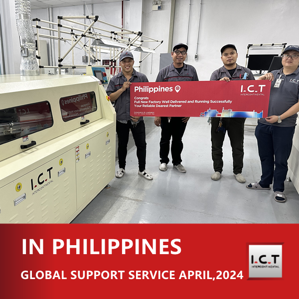 I.C.T Supporto tecnico globale per saldatrici a onda nelle Filippine