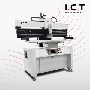 Macchina da stampa per pasta saldante per stampante semiautomatica per stencil ICT SMT