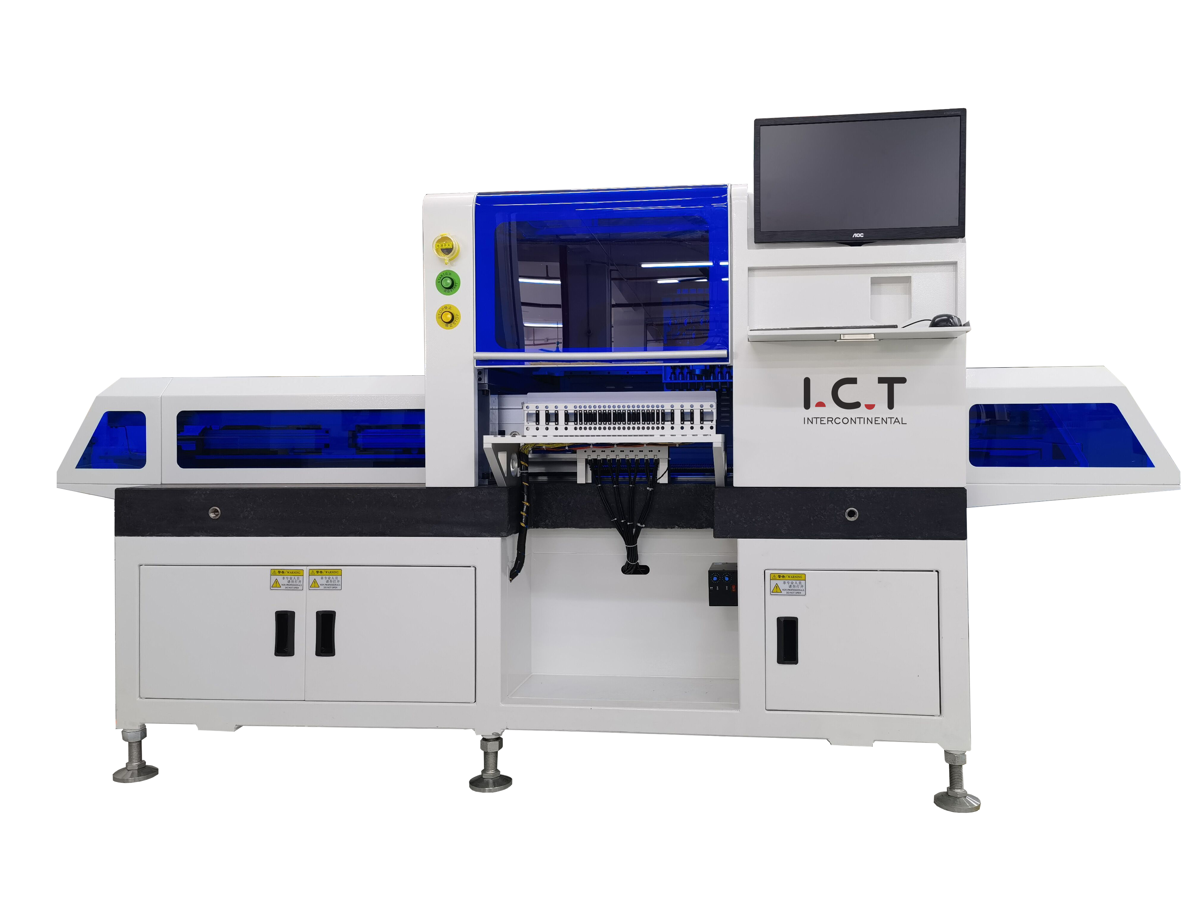 TIC |Linea di assemblaggio PCB per macchine multifunzione automatiche per posizionamento LED SMT
